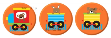 Button 25 mm Dierentrein